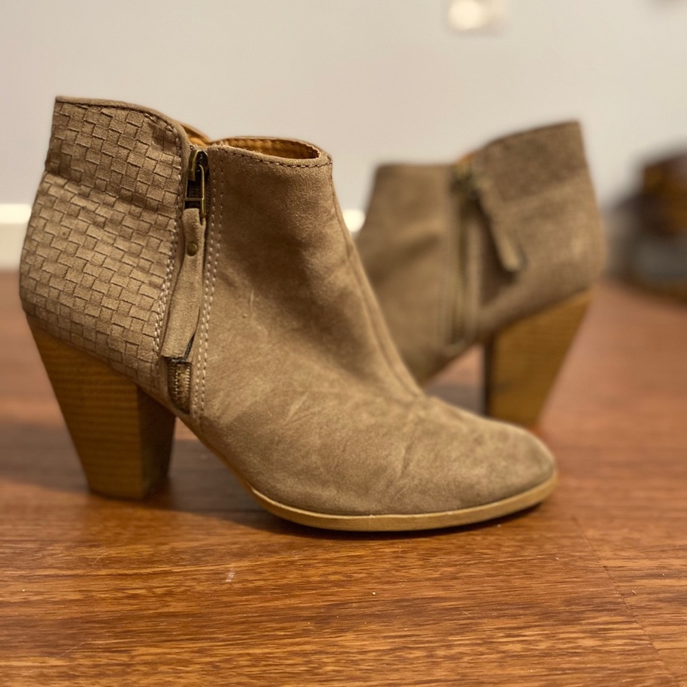 Taupe Booties